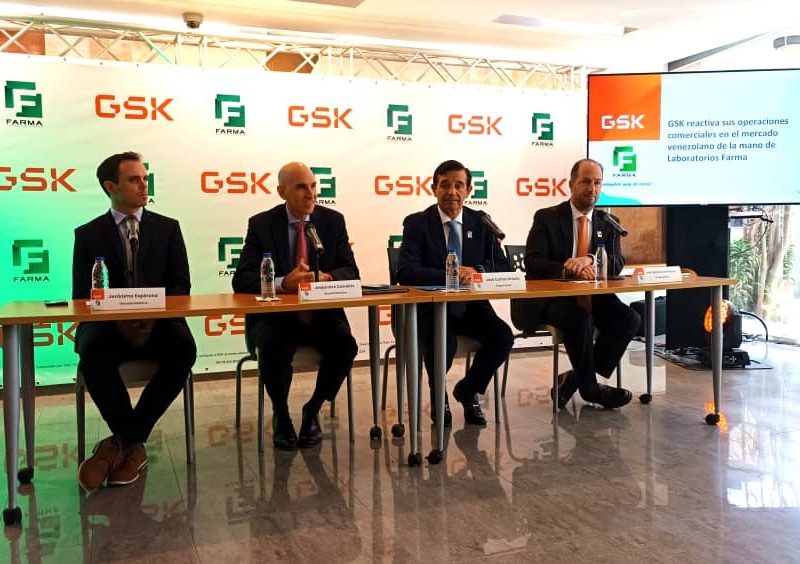 GSK reactiva sus operaciones comerciales en Venezuela