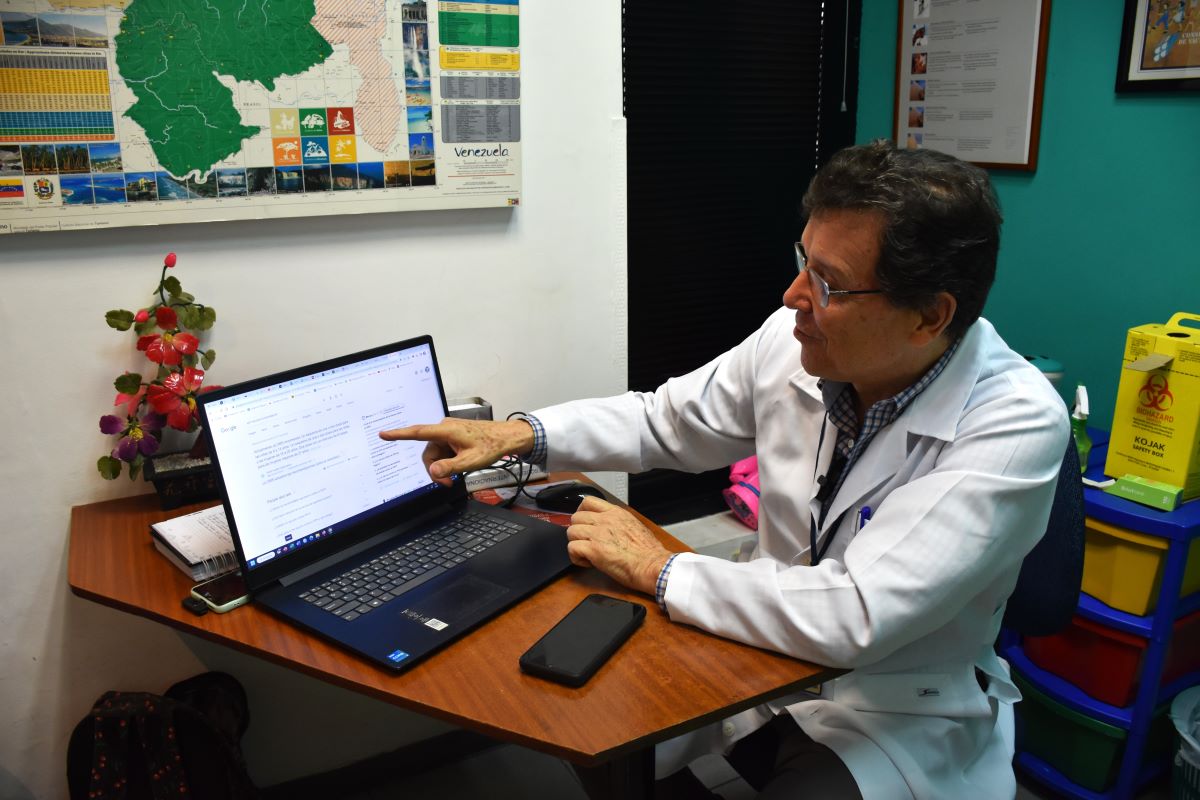 Alejandro Rísquez, pediatra epidemiólogo