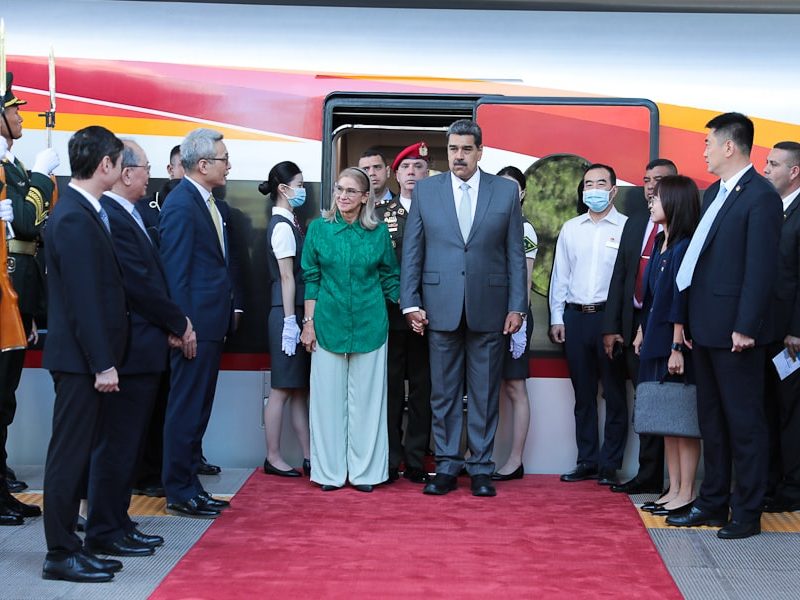Maduro llega a Pekín para la cuarta parada dentro de su visita oficial a China
