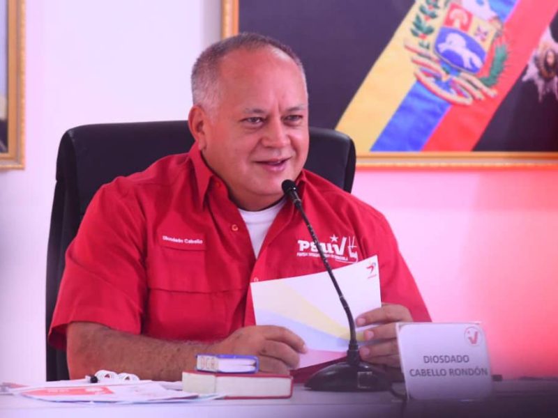 Diosdado Cabello reitera que no se pueden hacer primarias sin CNE