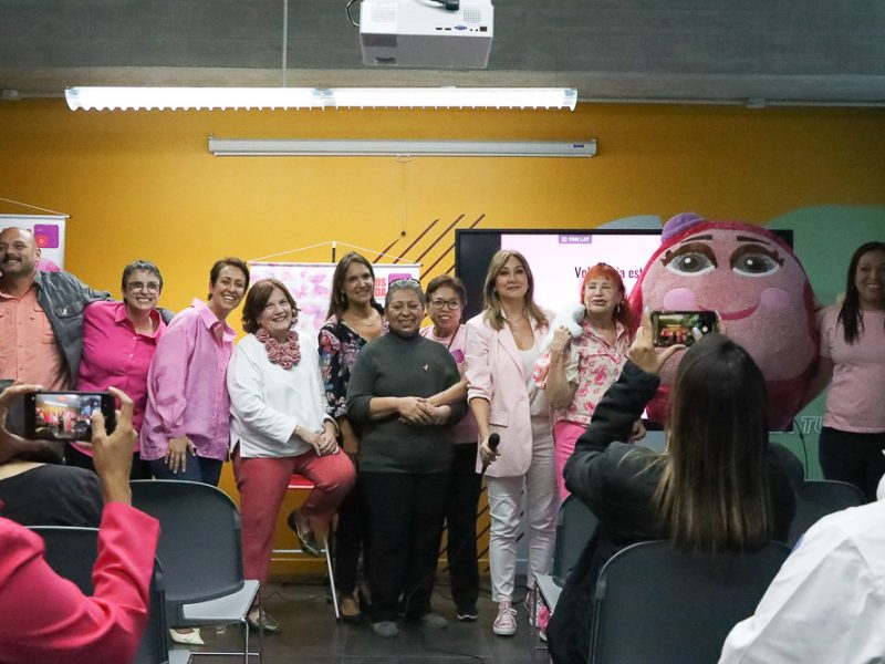 Rueda de prensa de Senos de Ayuda (Mairet Chourio)