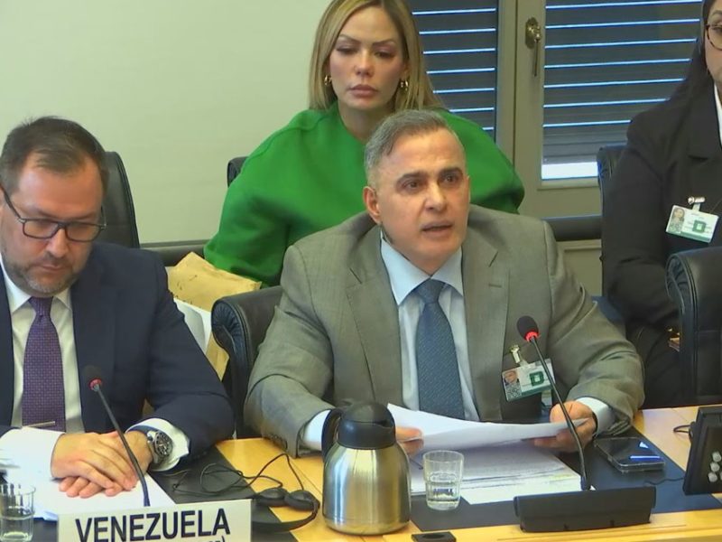 Los miembros del Comité rechazaron las descalificaciones por parte de la delegación venezolana