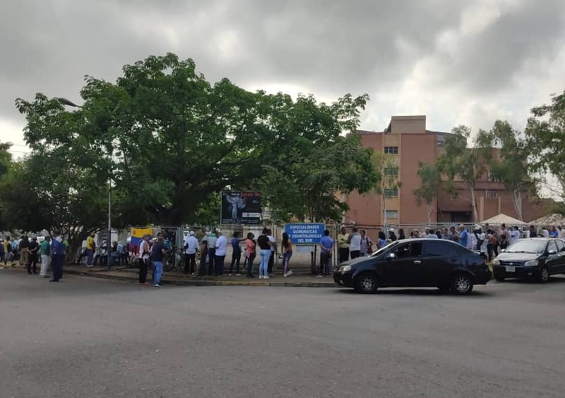En Bolívar abarrotaron centros de votación este 22 de octubre pese a limitantes de gasolina y transporte