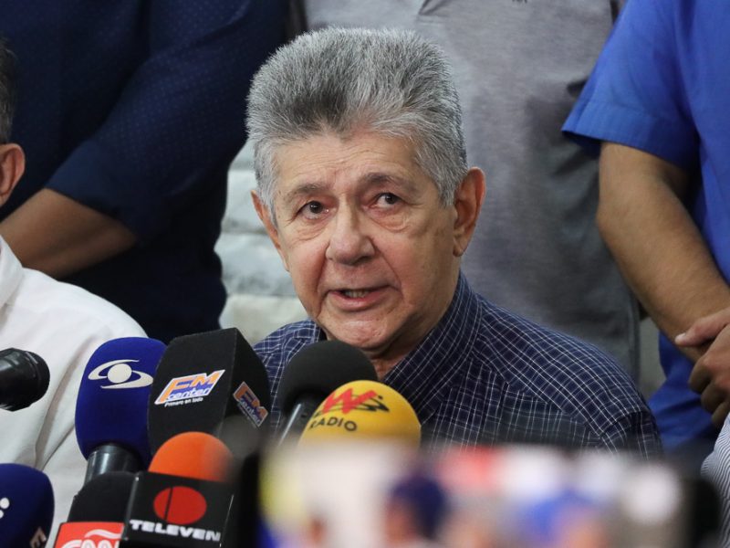 Henry Ramos Allup se declara a favor del cese de la AN de 2015