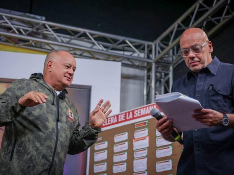 Jorge Rodríguez y Diosdado Cabello al cuerpo diplomático: No vamos a permitir lo que hicieron con Guaidó en 2019
