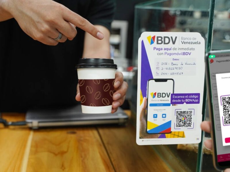Pago móvil con código QR