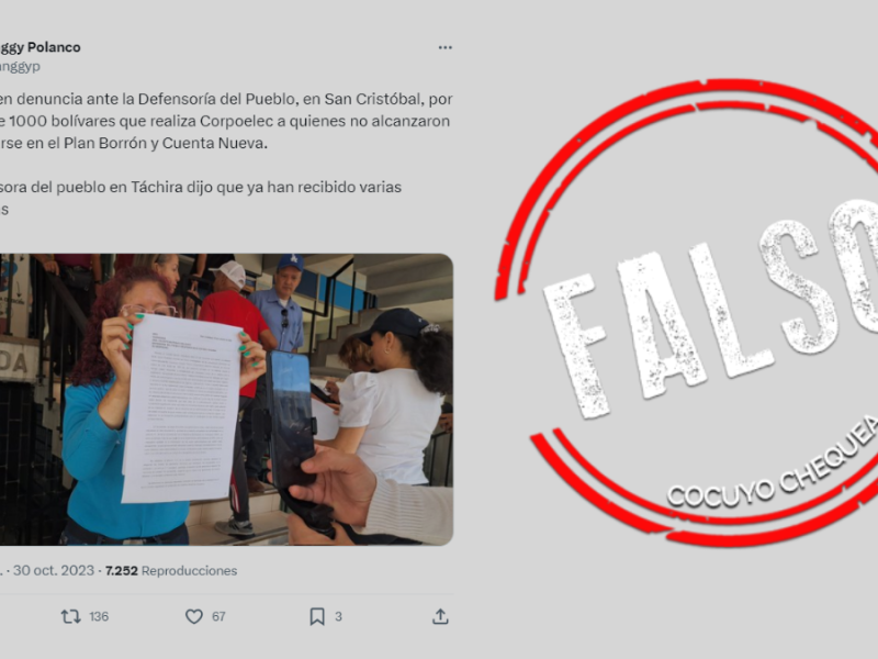 ¿Corpoelec cobrará multas a quienes no se registren en el plan Borrón y Cuenta Nueva?