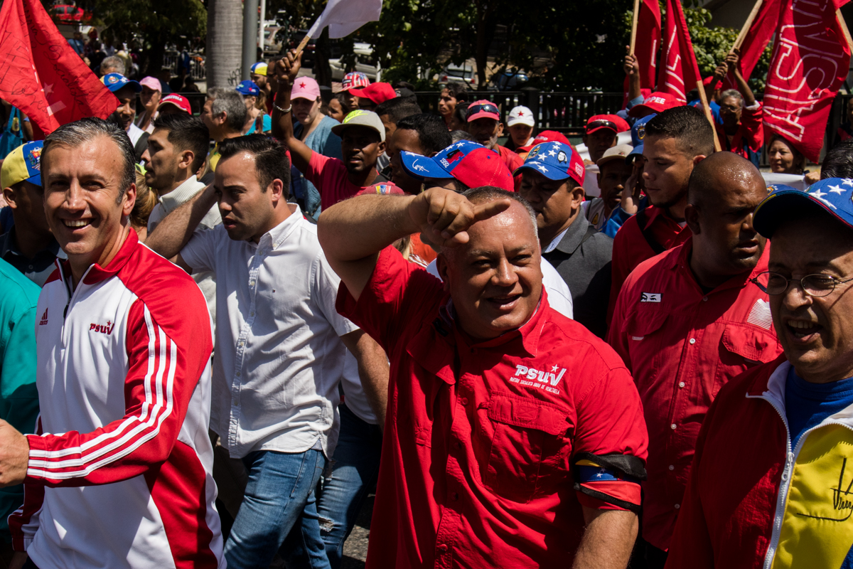 Diosdado Cabello y Tareck El Aissami