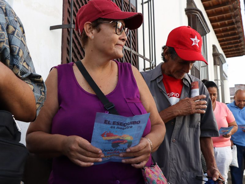 Simulacro del referendo por el Esequibo- Petare (Mairet Chourio)