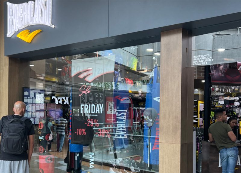 Centros comerciales esperaban más del "Black Friday" venezolano