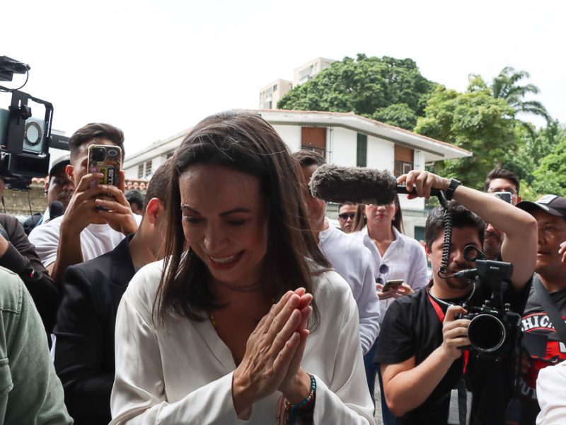 María Corina Machado-Elecciones primarias 2023- Santa Eduvigis (Mairet Chourio)