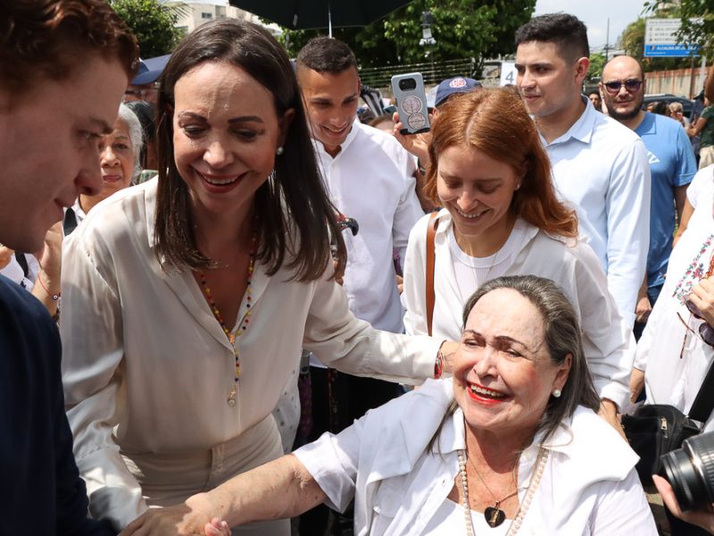 María Corina Machado-Elecciones primarias 2023- Santa Eduvigis (Mairet Chourio)