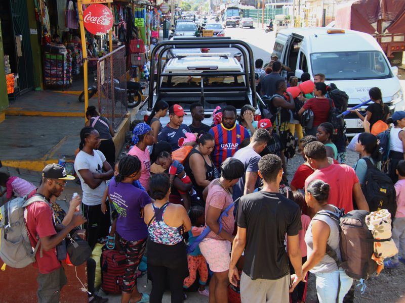 Migrantes en México
