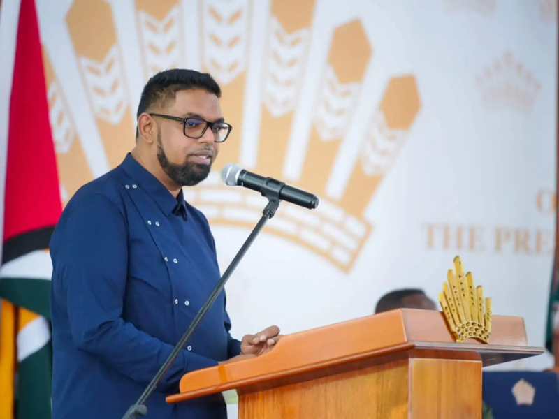 Presidente de Guyana dice que controversia fronteriza con Venezuela "no está en discusión"