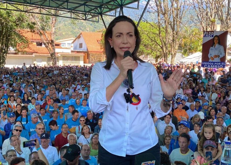 María Corina Machado denuncia “arremetida brutal” contra Vente Venezuela: Bloquearon nuestras cuentas bancarias