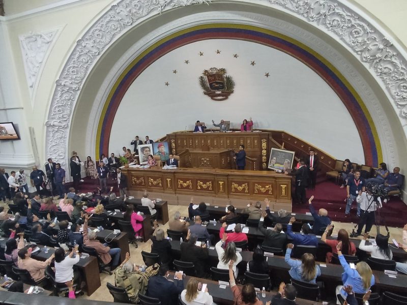 Qué hizo AN con mayoría del chavismo durante año legislativo 2023