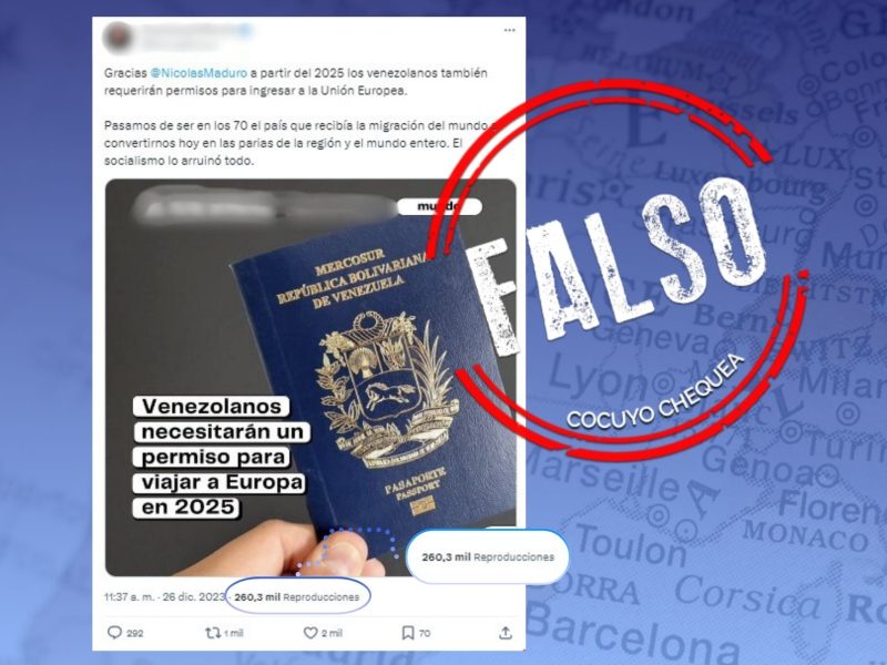 Ciudadanos de 60 países deben tramitar permiso para ir a Europa en 2025, no solo venezolanos