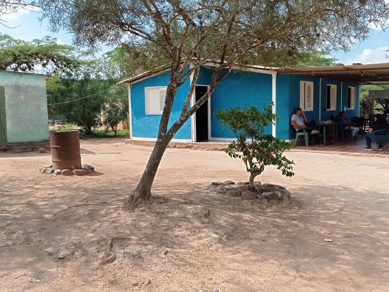 La casa azul de Bobare donde se venció el miedo