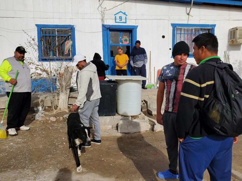 Albergue para migrantes Mexico
