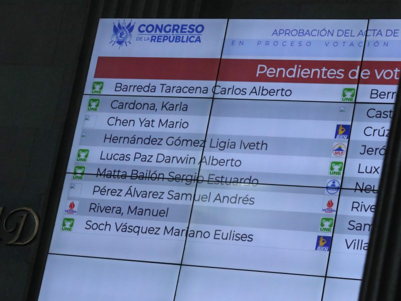 Guatemala toma de posesión