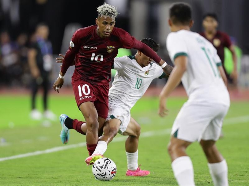 Venezuela debuta con empate ante Bolivia en Preolímpico Sudamericano