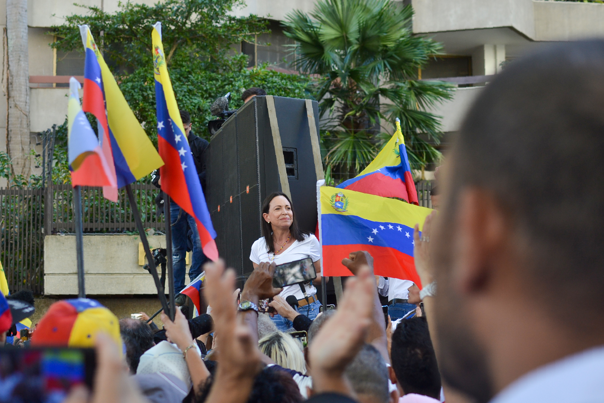 La candidata de la Plataforma Unitaria presentó la Gran Alianza Nacional 