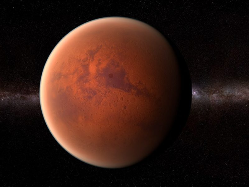 El planeta rojo no siempre fue un inhóspito desierto