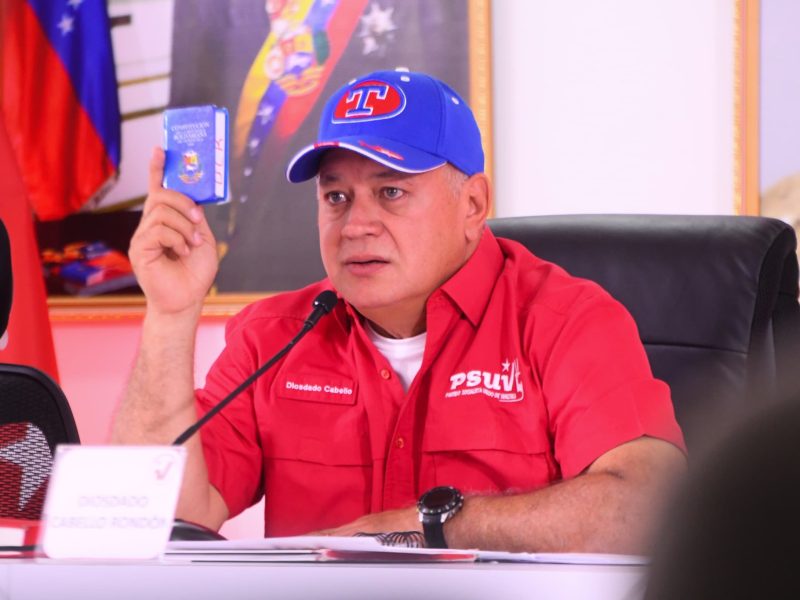 Cabello sobre sentencia del TSJ contra María Corina Machado: «Es definitivamente firme, no hay pataleo»