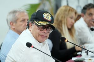 El presidente de Colombia, Gustavo Petro