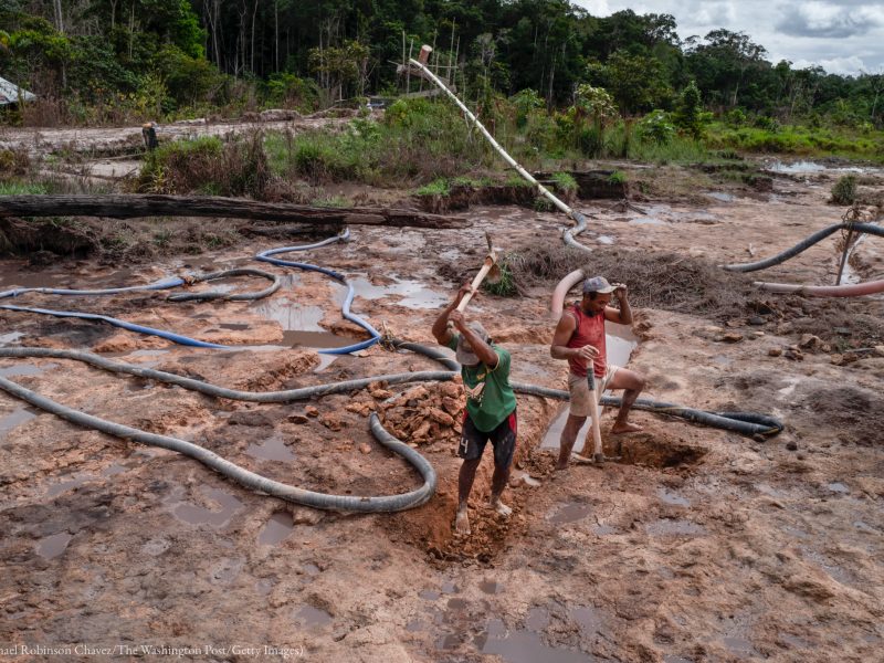 Mineria en ríos de la Amazonía venezolana