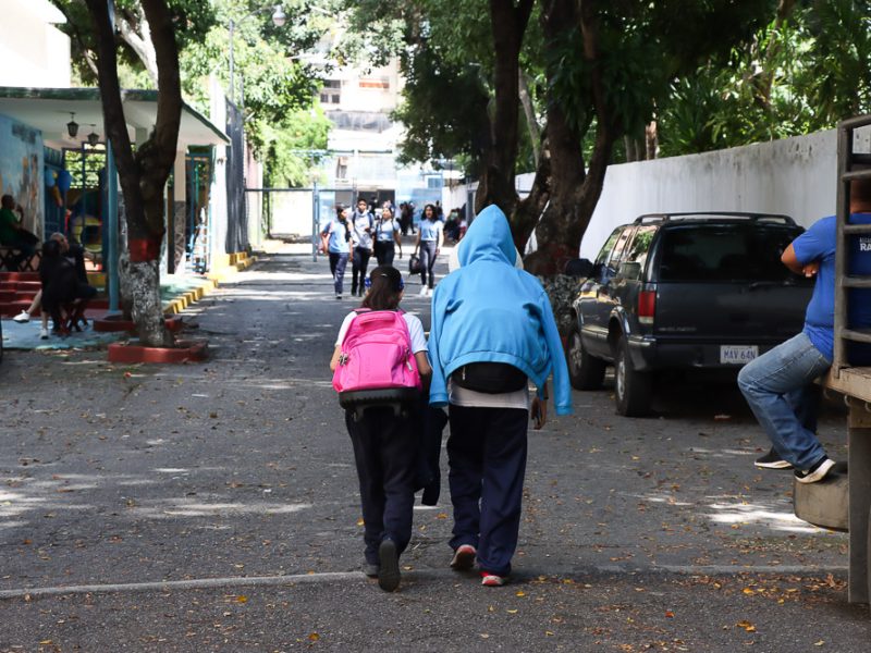 Escuelas- asistencia- El Libertador- Chacao (Mairet Chourio)
