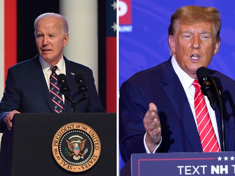 ¿Por qué se ve a Biden mucho más viejo que a Trump si solo se llevan tres años?