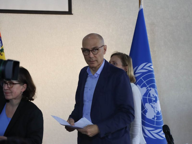 Volker Turk alto comisionado de la ONU (Mairet Chourio)