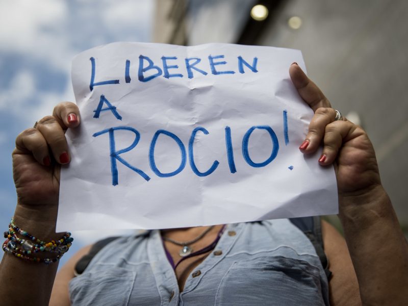 detención de Rocío San Miguel