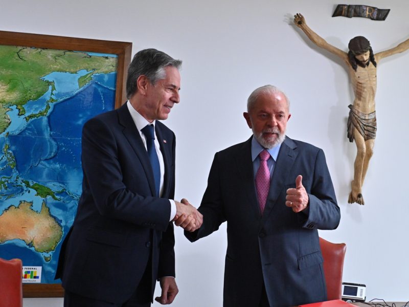 Lula recibe al secretario de Estado de EE.UU. antes de la reunión del G20