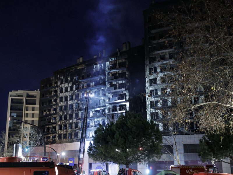 incendio en España