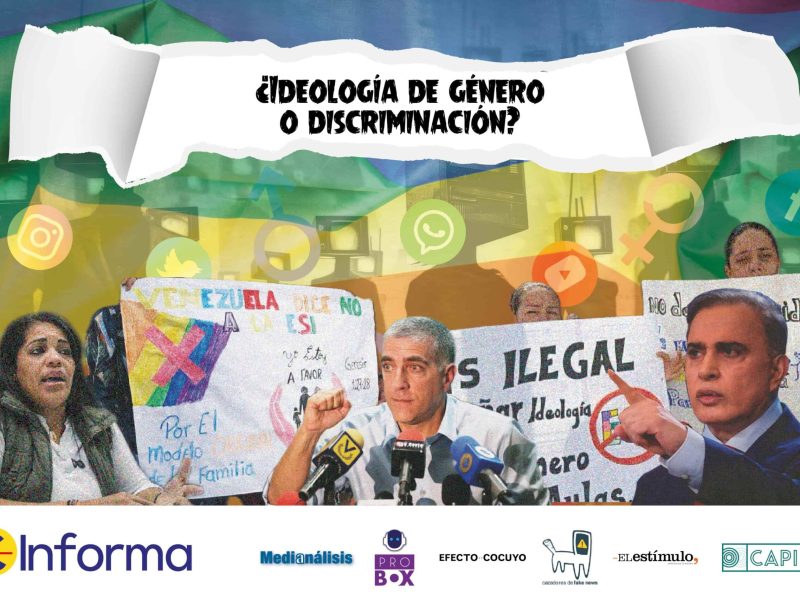 Ideología de género, la teoría conspirativa que une a políticos opositores y chavistas para desinformar contra la comunidad sexodiversa