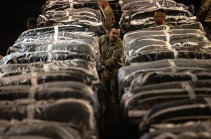 EEUU vuelve a lanzar alimentos sobre el norte de la Franja de Gaza