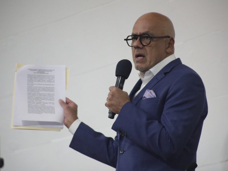 Jorge Rodríguez afirma que cronograma electoral cumple con acuerdo de Barbados