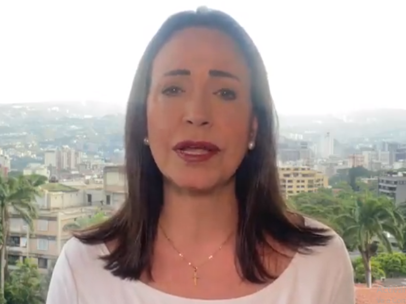 María Corina Machado: Tengan la tranquilidad que tomaré las decisiones correctas