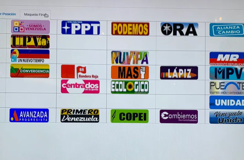 Oferta electoral 2024 entre partidos intervenidos, opositores y nuevas tarjetas