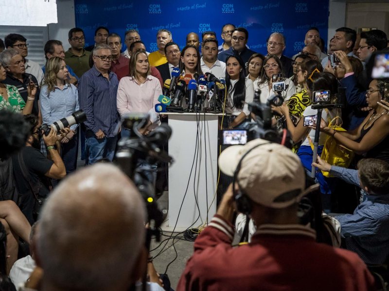 Qué pasa con las postulaciones y las denuncias de María Corina Machado