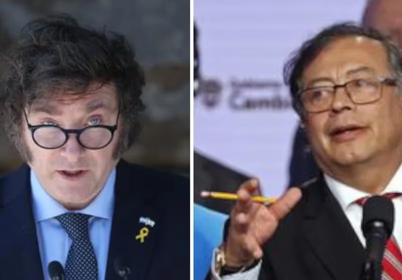 Colombia ordena expulsión de diplomáticos argentinos por ofensas de Milei a Petro