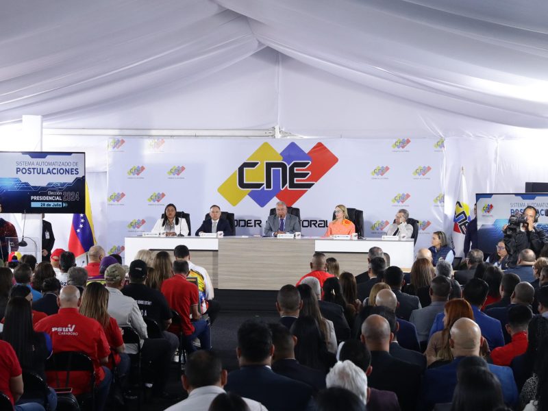 5 hechos que marcaron las postulaciones a las presidenciales de Venezuela