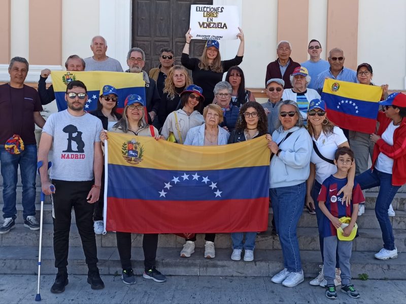 Venezolanos protestan en varios países del mundo para exigir derechos políticos