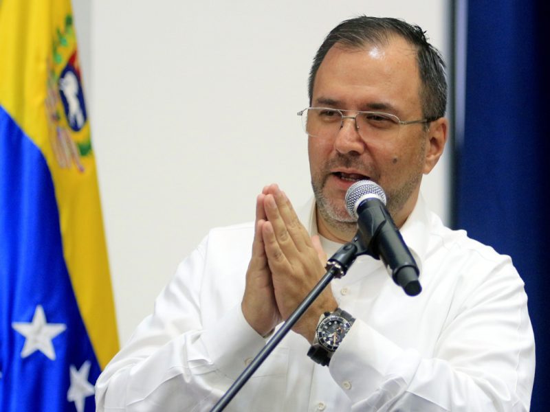 Yván Gil, canciller de Venezuela