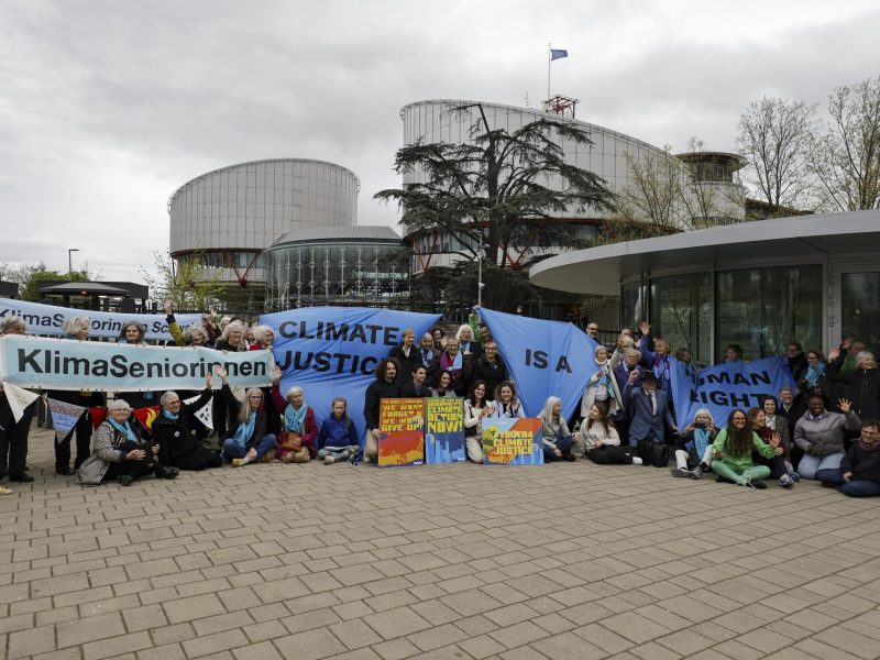 Tribunal de Estrasburgo falla que la inacción climática va contra los derechos humanos