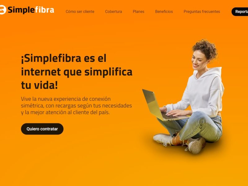 Simple TV ahora ofrece internet por fibra óptica