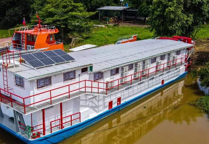 Barco hospital llega a comunidad de Delta Amacuro donde ha reportado muerte de niños indígenas