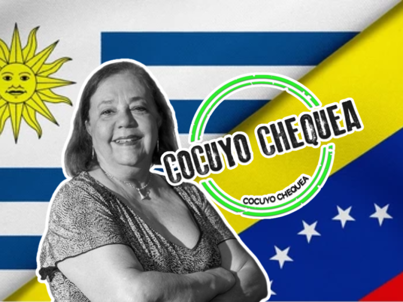 Corina Yoris es venezolana, no uruguaya